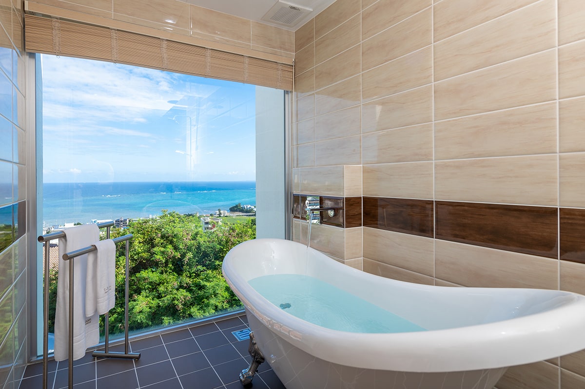 オーシャンビューバスルーム